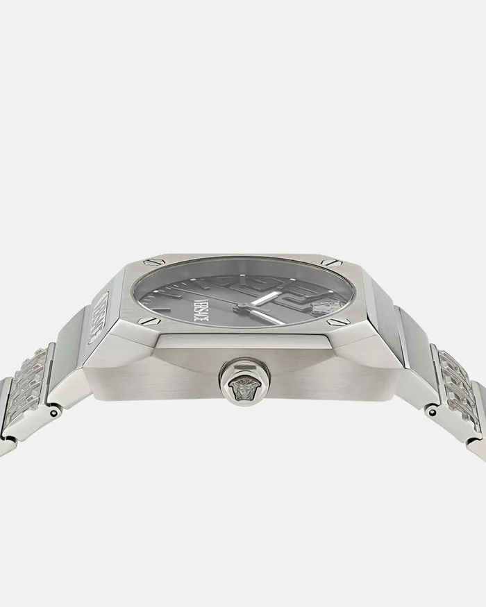 Watches Men Versace Antares Watch Silver