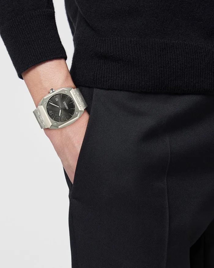 Watches Men Versace Antares Watch Silver