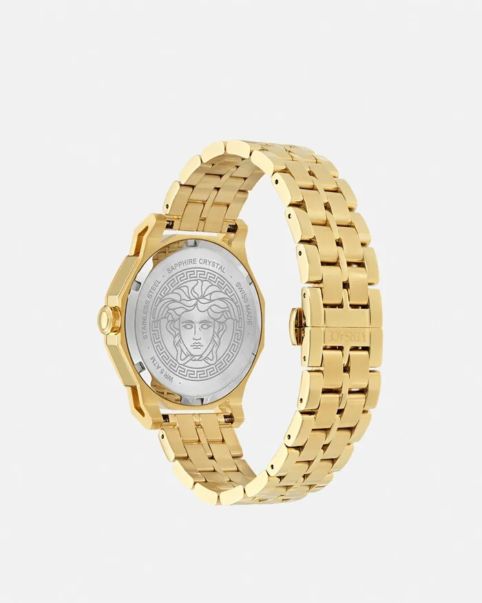 Watches Men Versace Medusa Deco Watch Gold