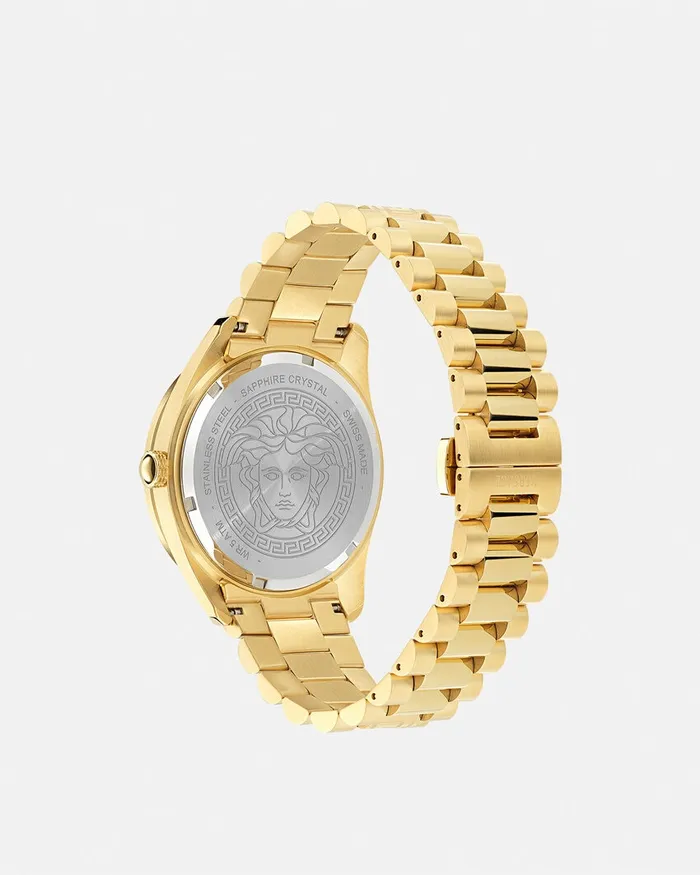 Watches Men Versace VDome Watch Blackgold