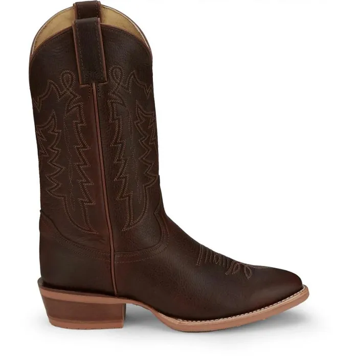 Western Men Justin Boots Hayne 12034 Western Boot Brown