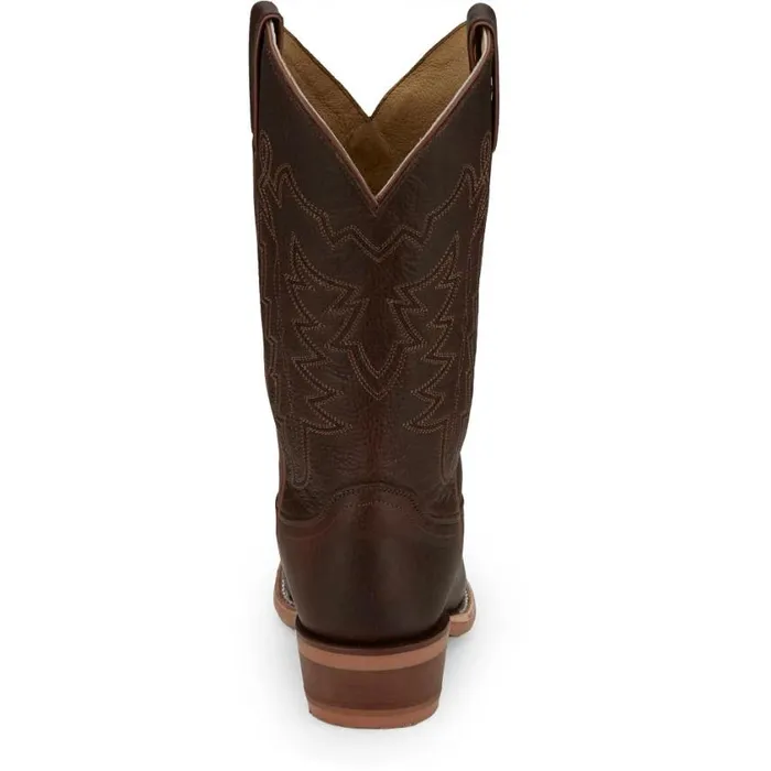Western Men Justin Boots Hayne 12034 Western Boot Brown