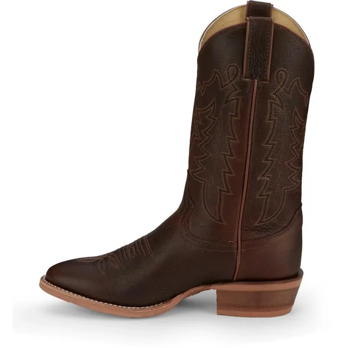 Western Men Justin Boots Hayne 12034 Western Boot Brown