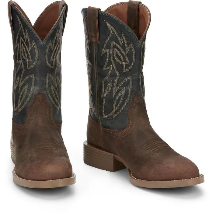 Western Men Justin Boots Rendon 11034 Western Boot Barnwood Brown 040brown041 Western Men Justin Boots Rendon 11034 Western Boot Barnwood Brown 040brown041