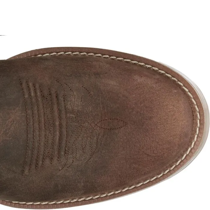 Western Men Justin Boots Rendon 11034 Western Boot Barnwood Brown 040brown041