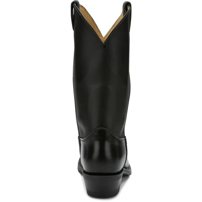 Western Men Justin Boots Tobias 12034 Western Boot Black