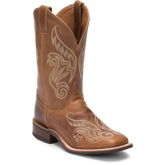 Western Women Justin Boots Llano 11034 Western Boot Brown