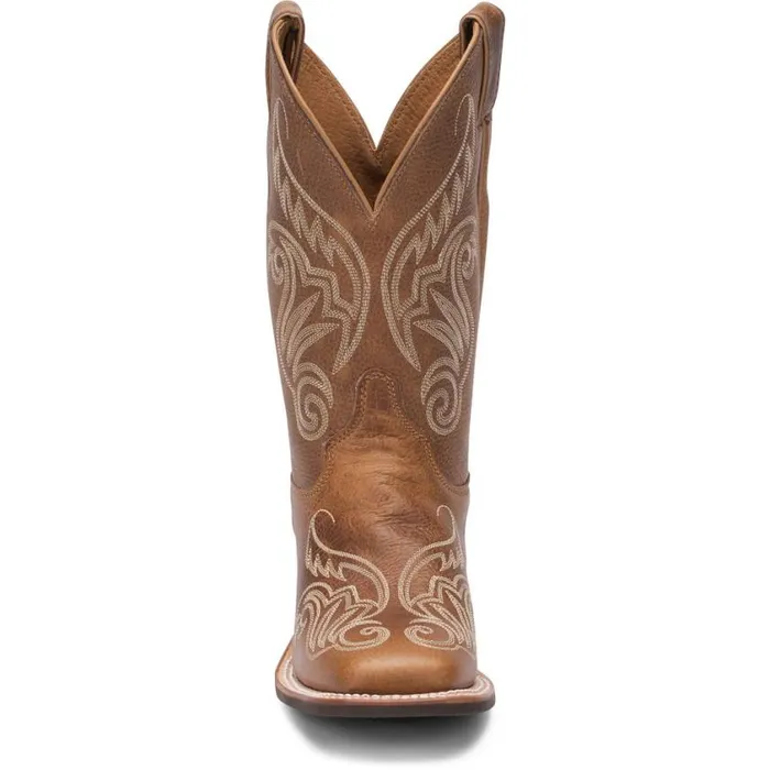 Western Women Justin Boots Llano 11034 Western Boot Brown