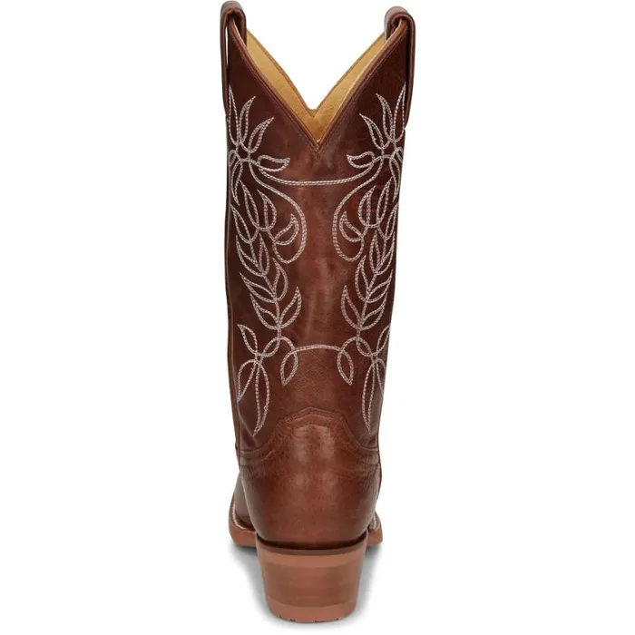 Western Women Justin Boots Vickery 12034 Western Boot Brown