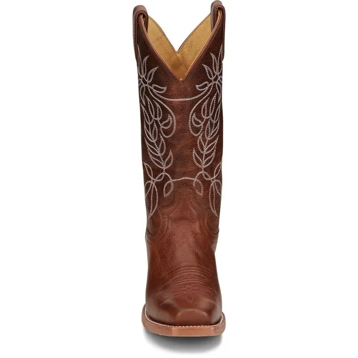 Western Women Justin Boots Vickery 12034 Western Boot Brown