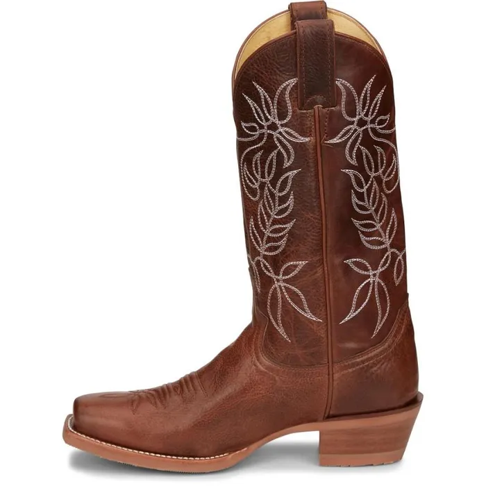 Western Women Justin Boots Vickery 12034 Western Boot Brown