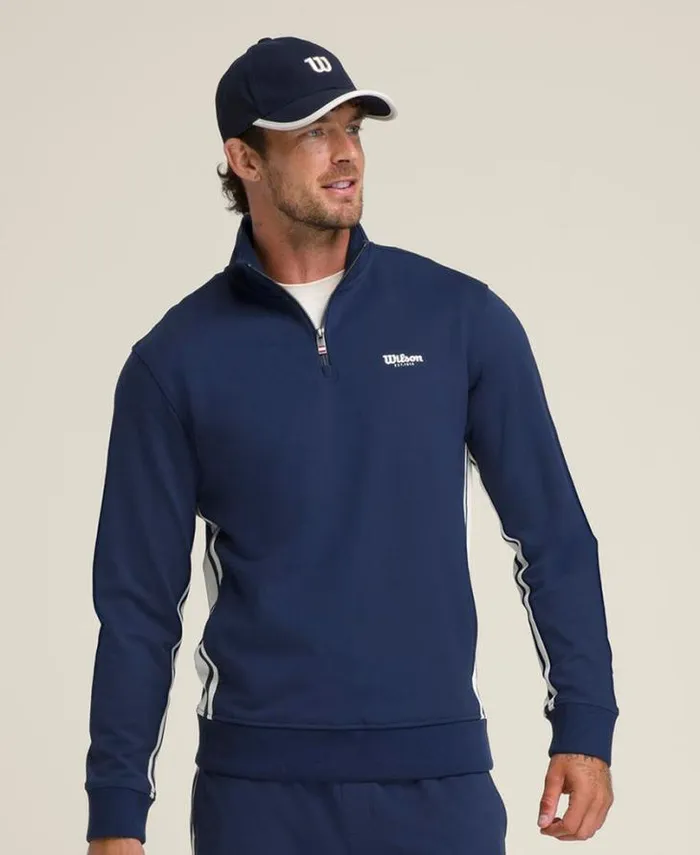 Wilson Outerwear Men Clairmont WarmUp Popover 8211 Classic Navy