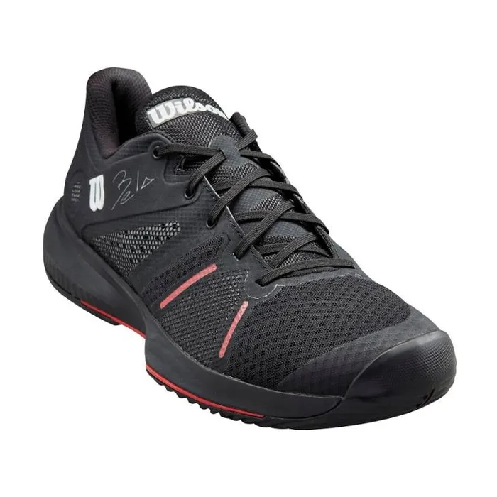 Wilson Shoes Sports Bela Pro Padel Shoe 8211 Black Ebony Red
