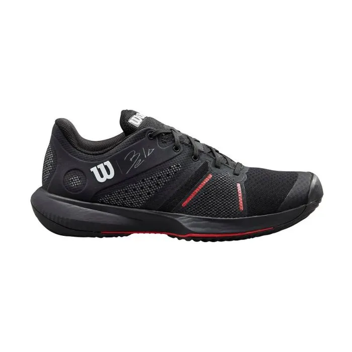 Wilson Shoes Sports Bela Pro Padel Shoe 8211 Black Ebony Red