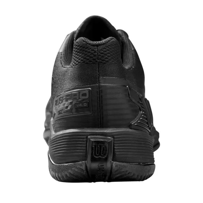Wilson Shoes Sports Men039s Rush Pro 40 Tennis Shoe 8211 Black