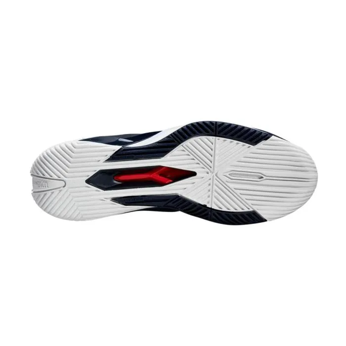 Wilson Shoes Sports Rush Pro 45 Men039s Tennis Shoe 8211 Navy Blazer Navy Blazer White
