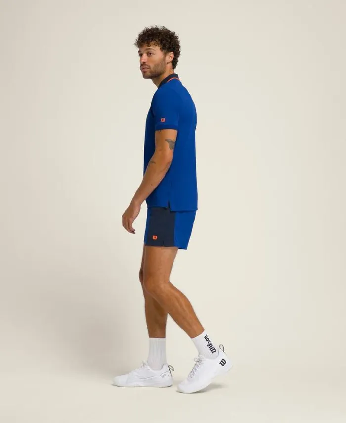 Wilson Shorts Men Tennis Volley Short 8211 Royal Blue Classic Navy Wilson Shorts Men Tennis Volley Short 8211 Royal Blue Classic Navy