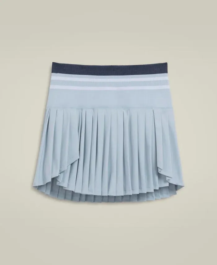 Wilson Skirts Women Midtown Wrap Tennis Skirt 8211 Blue Fog