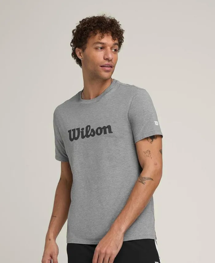 Wilson Tees Men Easy Street Tee 8211 Medium Gray Heather