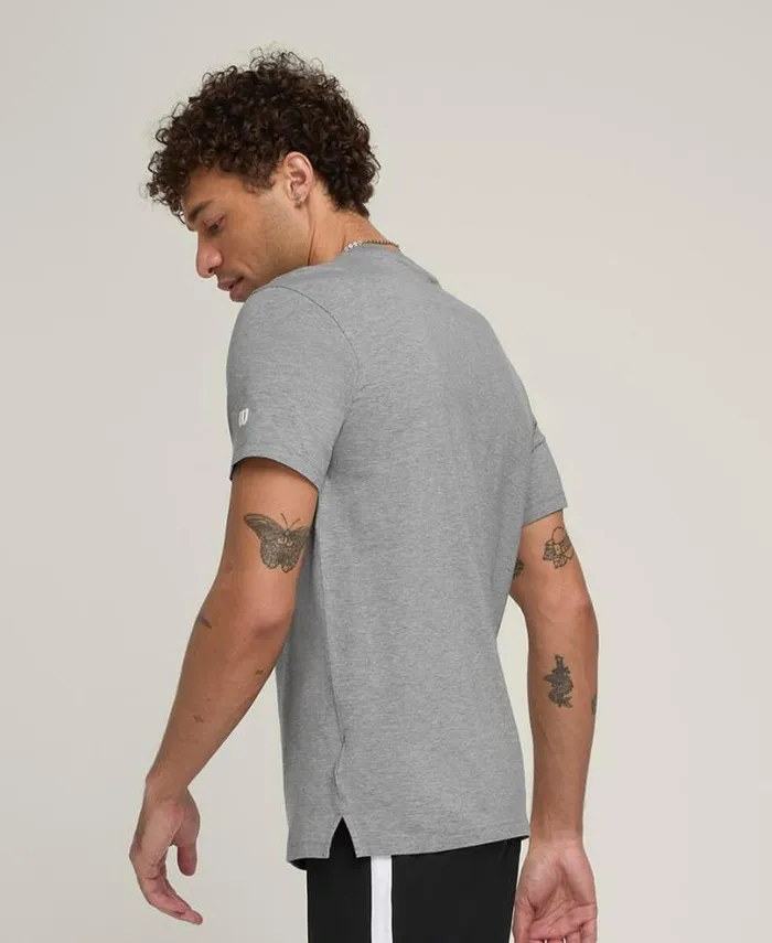 Wilson Tees Men Easy Street Tee 8211 Medium Gray Heather