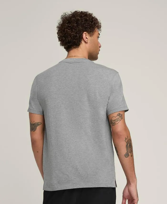 Wilson Tees Men Easy Street Tee 8211 Medium Gray Heather