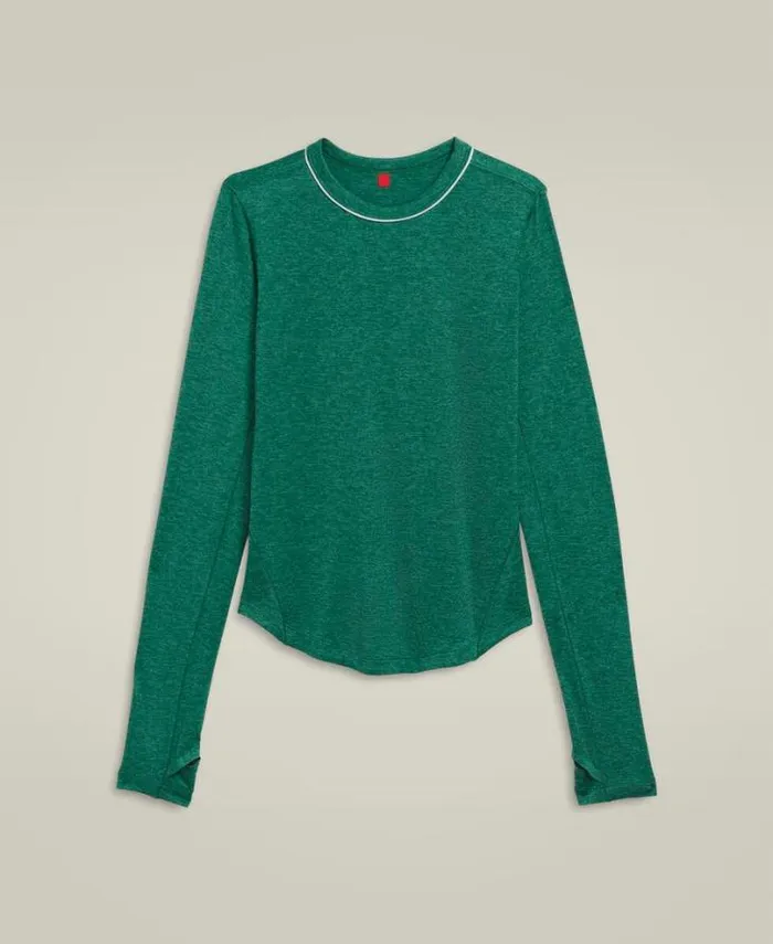 Wilson Tees Women All Day Long Sleeve 8211 Club Green