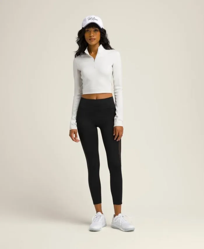Wilson Tights Leggings Women Idol Tennis Tight 8211 Black Wilson Tights Leggings Women Idol Tennis Tight 8211 Black