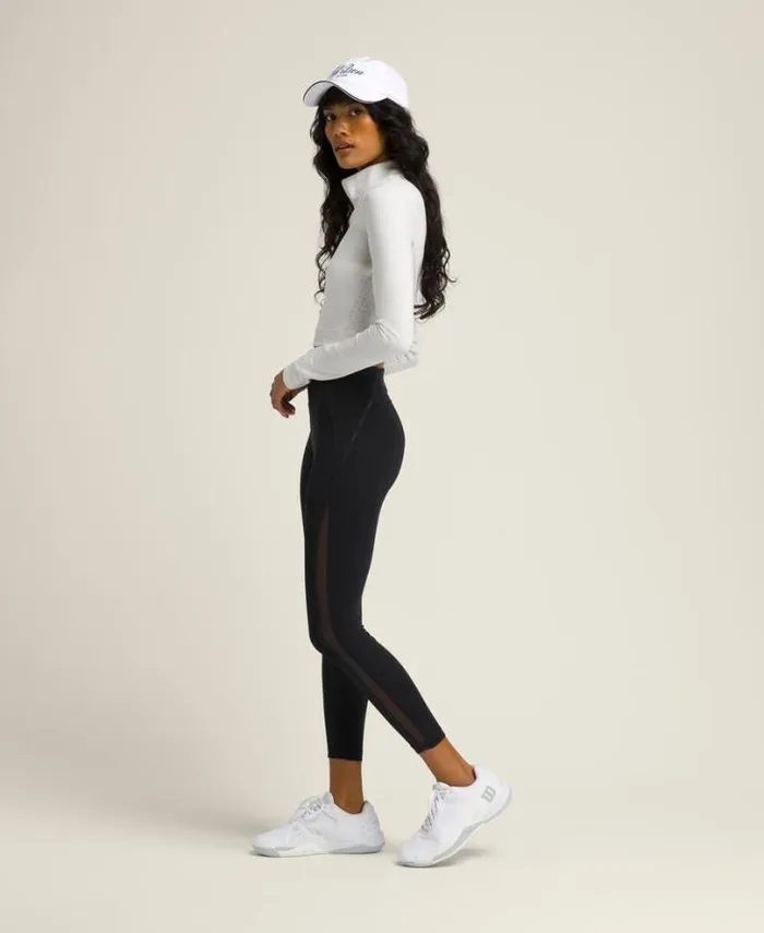 Wilson Tights Leggings Women Idol Tennis Tight 8211 Black Wilson Tights Leggings Women Idol Tennis Tight 8211 Black