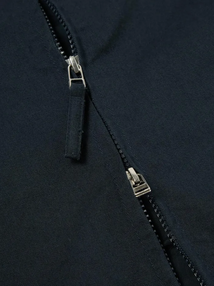 Windcheater In Navy Embroidered Twill Men Universal Works Jackets