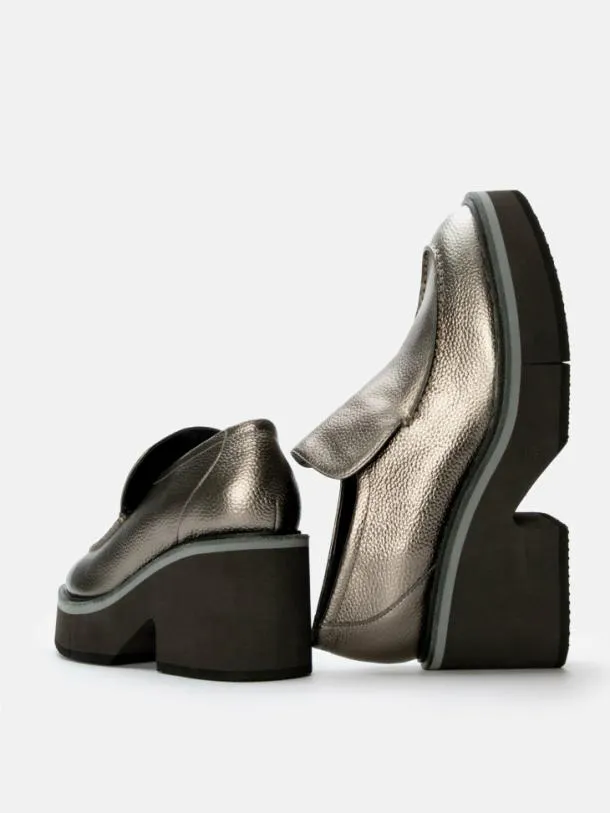 Women ADELE Metallic Gobi Clergerie Loafers and Moccasins