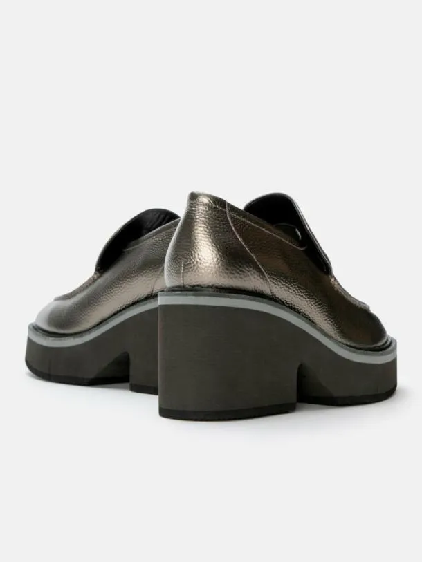 Women ADELE Metallic Gobi Clergerie Loafers and Moccasins