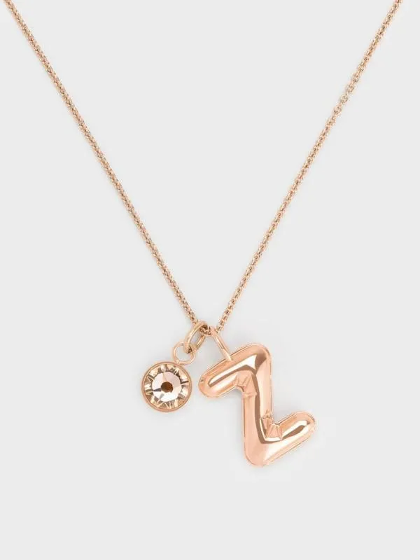 Women Alphabet 039Z039 Charm 8211 Rose Gold CHARLES and KEITH Charms