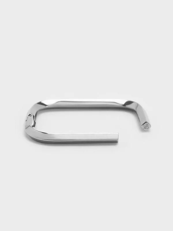 Women Angular Cuff Bracelet 8211 Silver CHARLES and KEITH Bracelets