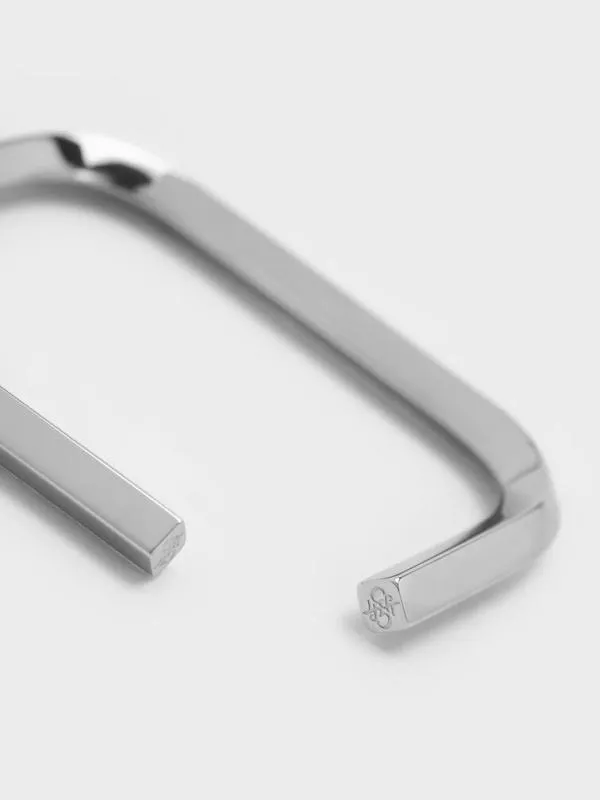 Women Angular Cuff Bracelet 8211 Silver CHARLES and KEITH Bracelets Women Angular Cuff Bracelet 8211 Silver CHARLES and KEITH Bracelets
