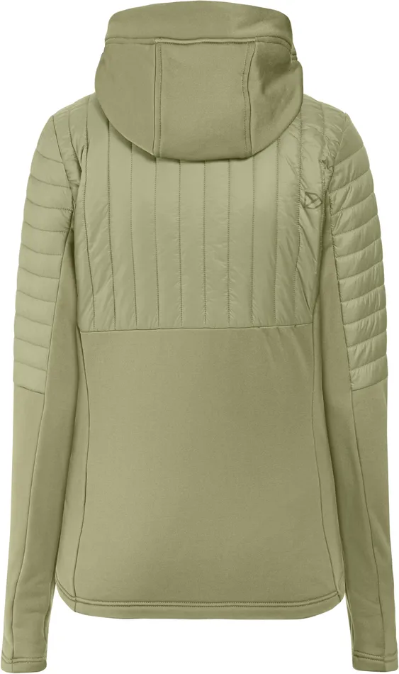 Women Annema FullZip Wild Forest Green Didriksons Outdoor Jackets