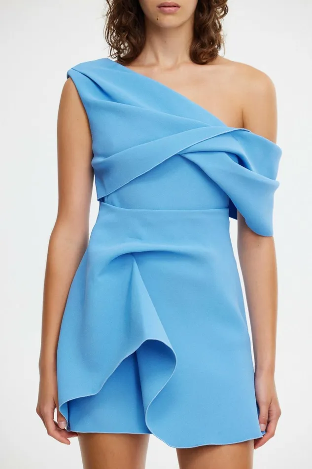 Women ASHFORD MINI DRESS Capri Blue Acler Mini Dresses