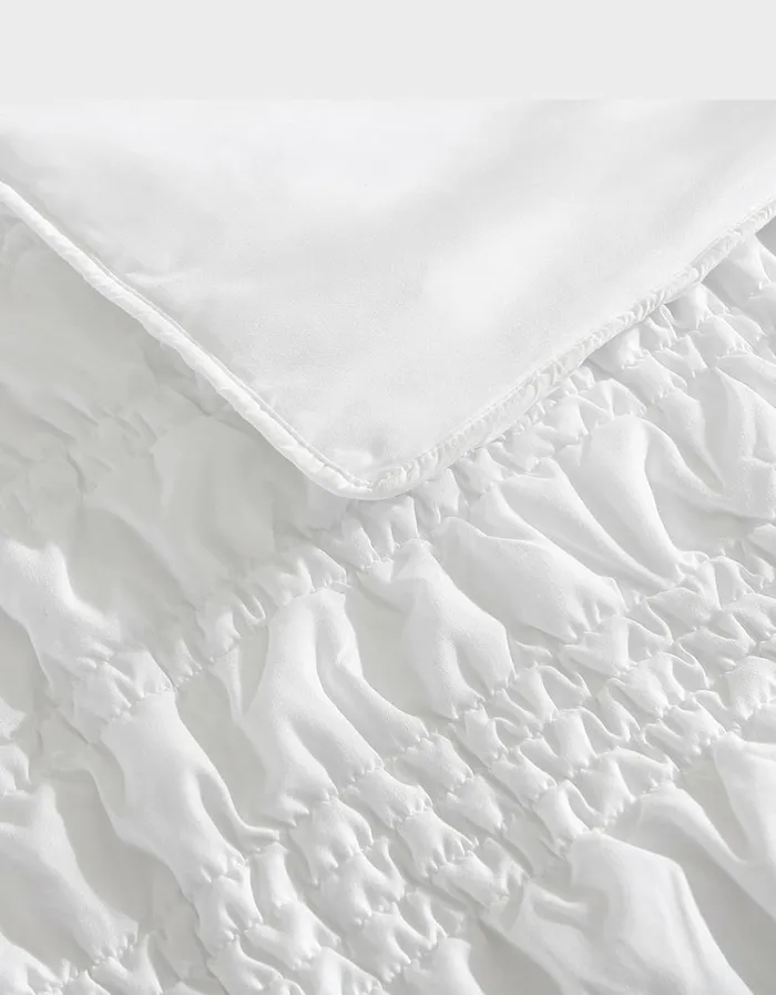 Women BETSEYS BOUDOIR SOLID WHITE FULL QUEEN QUILT SHAM SET MULTI Betsey Johnson Women BETSEYS BOUDOIR SOLID WHITE FULL QUEEN QUILT SHAM SET MULTI Betsey Johnson