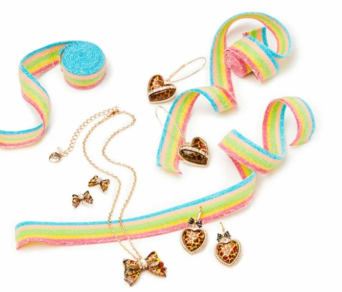Women BETSEYS LEOPARD HEART DROP EARRINGS LEOPARD Betsey Johnson Women BETSEYS LEOPARD HEART DROP EARRINGS LEOPARD Betsey Johnson