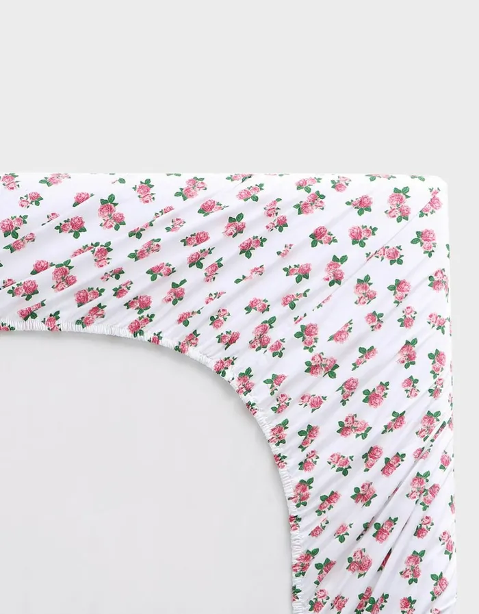 Women BETSEYS TINY PINK ROSES FULL SHEET SET MULTI Betsey Johnson Women BETSEYS TINY PINK ROSES FULL SHEET SET MULTI Betsey Johnson