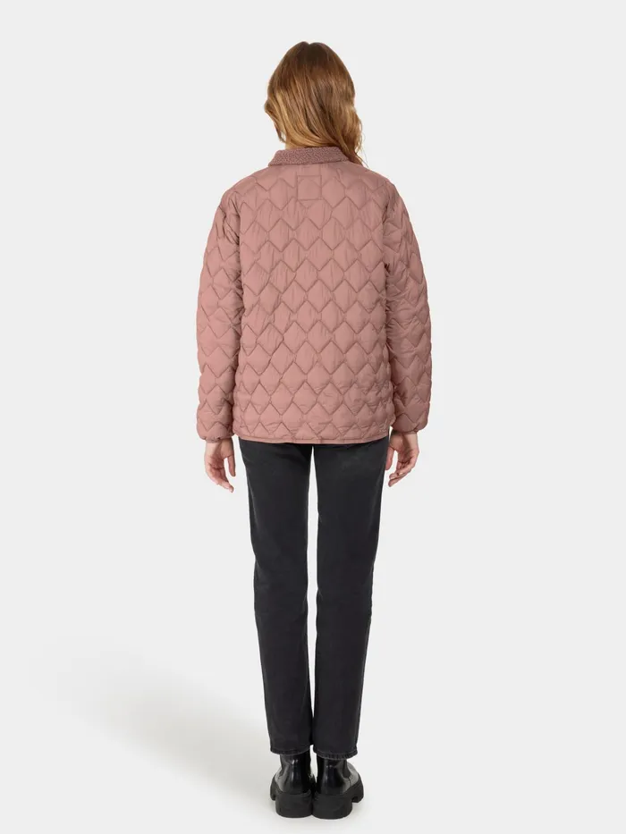 Women Bim Jacket Faded Wine Didriksons Autumn Jackets