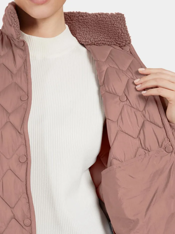 Women Bim Jacket Faded Wine Didriksons Autumn Jackets