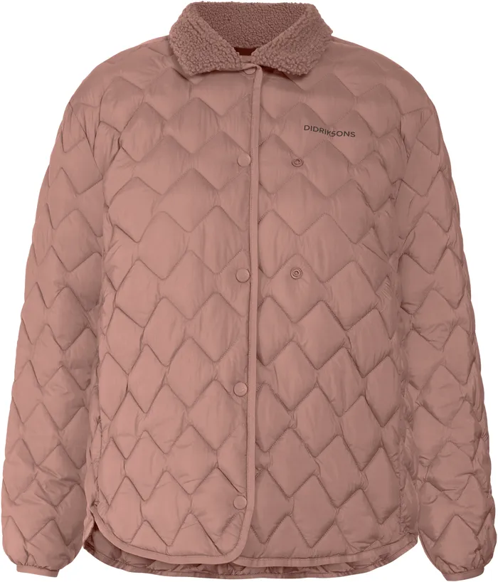Women Bim Jacket Faded Wine Didriksons Autumn Jackets