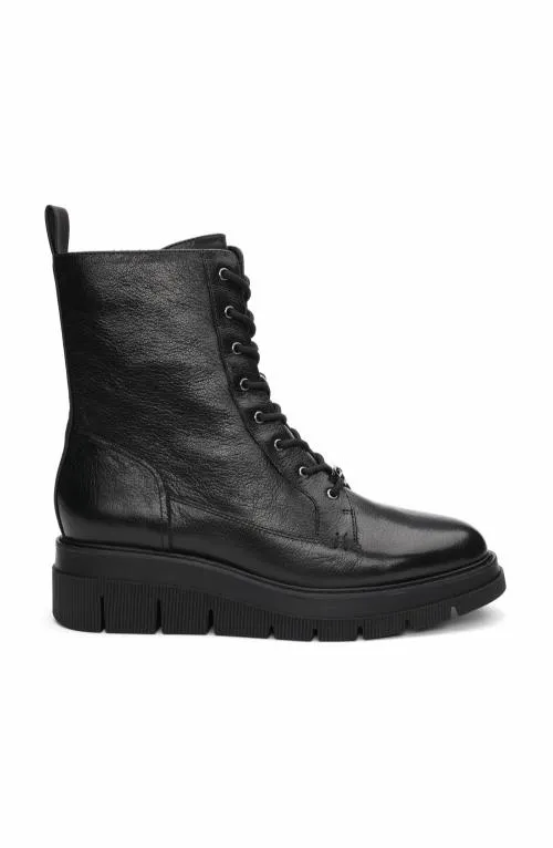 Women Boots Liverpool Los Angeles Redlands Lace Up Bootie Black