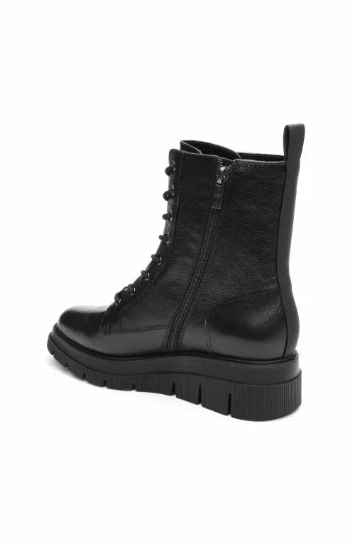 Women Boots Liverpool Los Angeles Redlands Lace Up Bootie Black