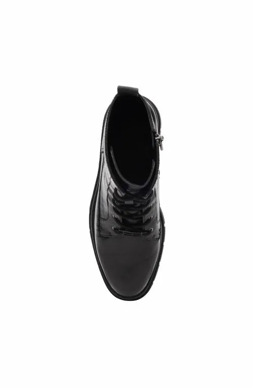 Women Boots Liverpool Los Angeles Redlands Lace Up Bootie Black