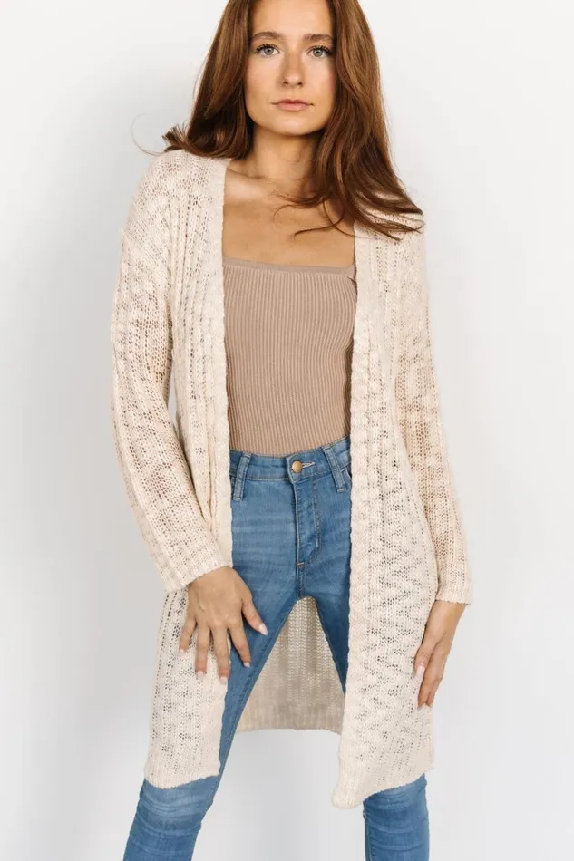 Women Cardigans Baltic Born Devman Knit Cardigan Cream Women Cardigans Baltic Born Devman Knit Cardigan Cream