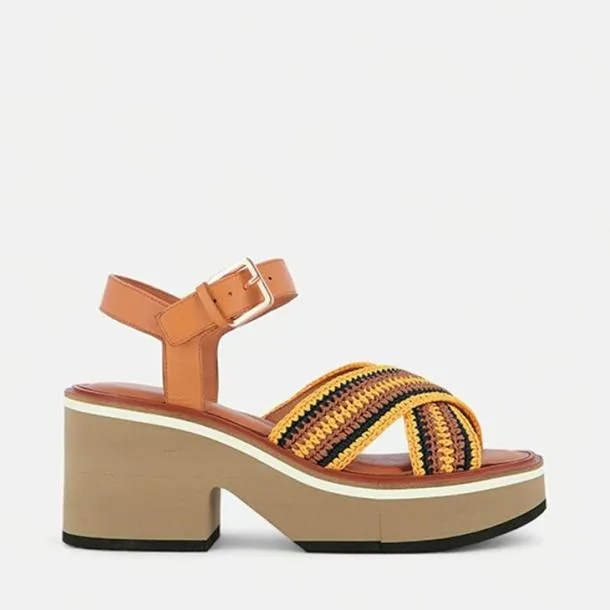Women CARYA Crochet Mango Clergerie Sandals