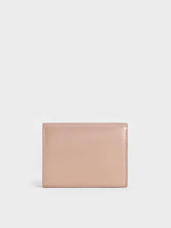 Women Cassia Card Holder 8211 Rose Gold CHARLES and KEITH Wallets On Chain