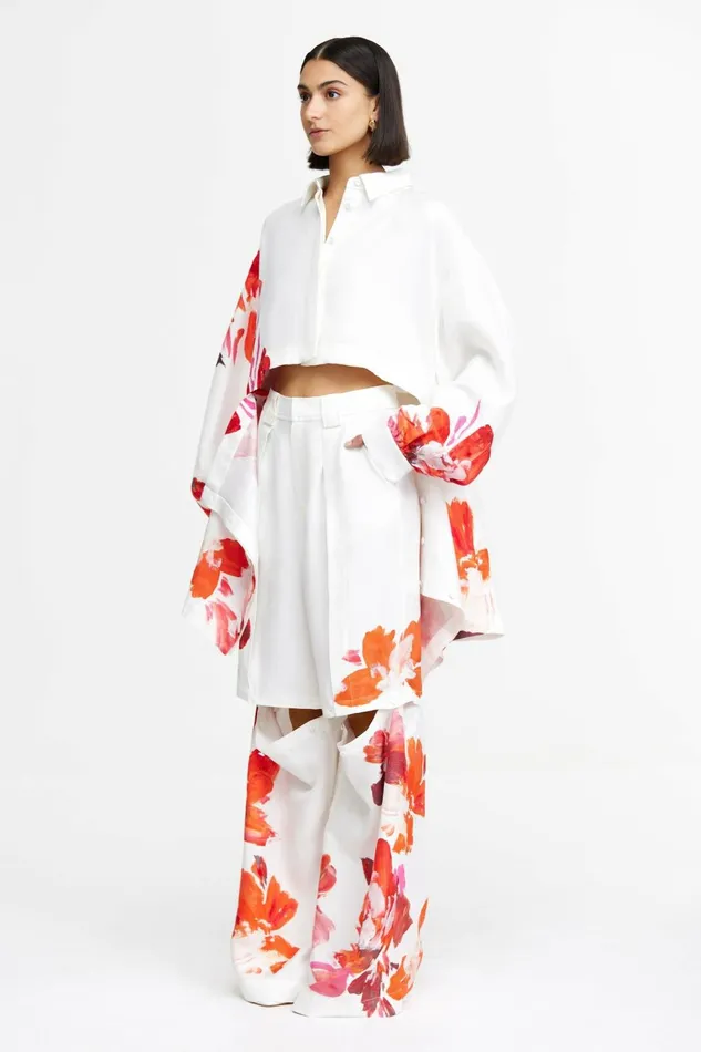 Women CHAPELHILL PANT Wildberry Bloom Acler Pants
