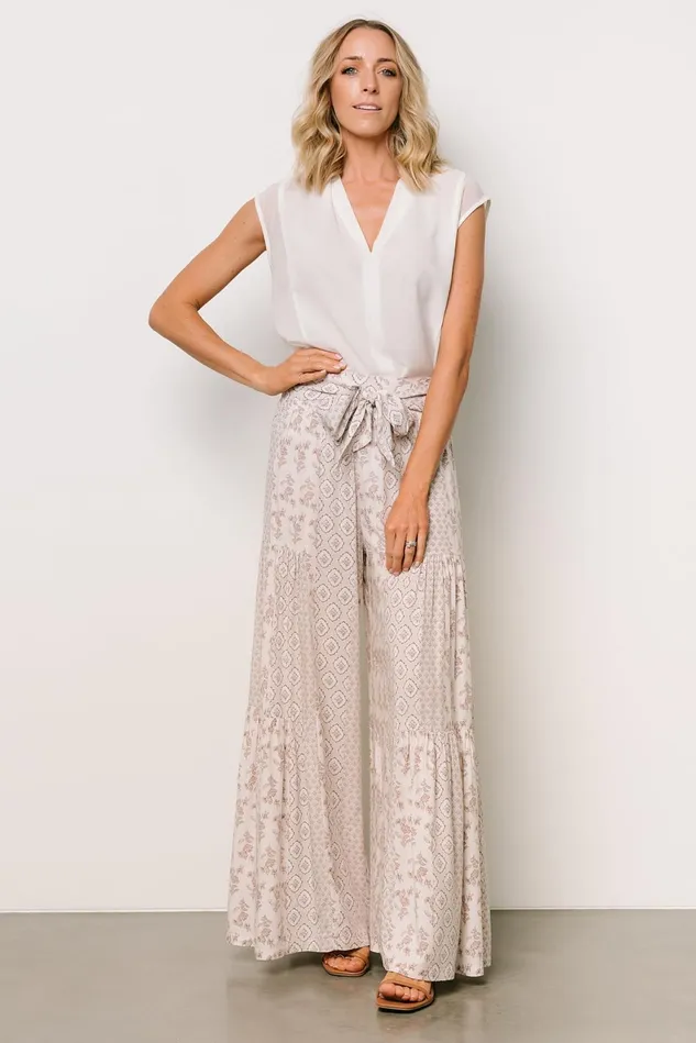 Women Cover Ups Baltic Born San Sebastian Pants Tan Multi Women Cover Ups Baltic Born San Sebastian Pants Tan Multi